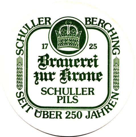 berching nm-by krone rund 1a (215-brauerei zur krone-grn)